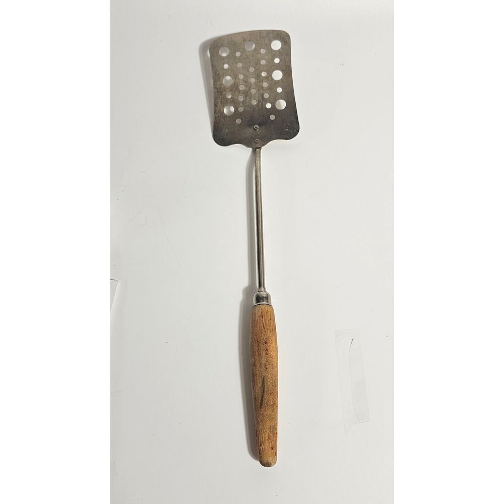 Ekco Cheif Spatula | Wood Handle | U.S.A | 15" Primitive Kitchen Tool 1940s